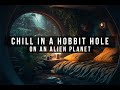 Zi world chill cozy hobbit hole in the jungle w relaxing music  lofi beats