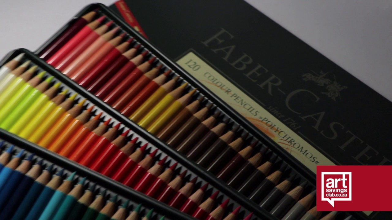 Unboxing Faber-Castell 120 Polychromos in Wenge-Stained Wooden