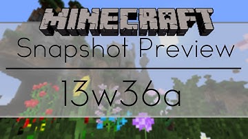 Minecraft | Snapshot 13w36b | New World Generations, Biomes and Refined Fishing system!