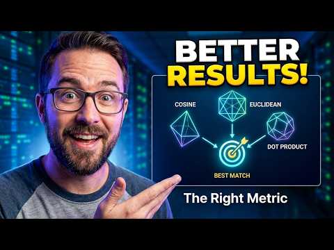 Day 30 : Choosing the Right Vector Similarity Metric: Cosine vs Euclidean vs Dot Product Explained