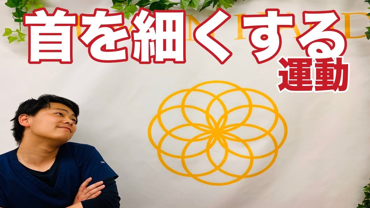 首痩せ 首の後ろのお肉を引き締めて首のラインを綺麗にする運動 Youtube