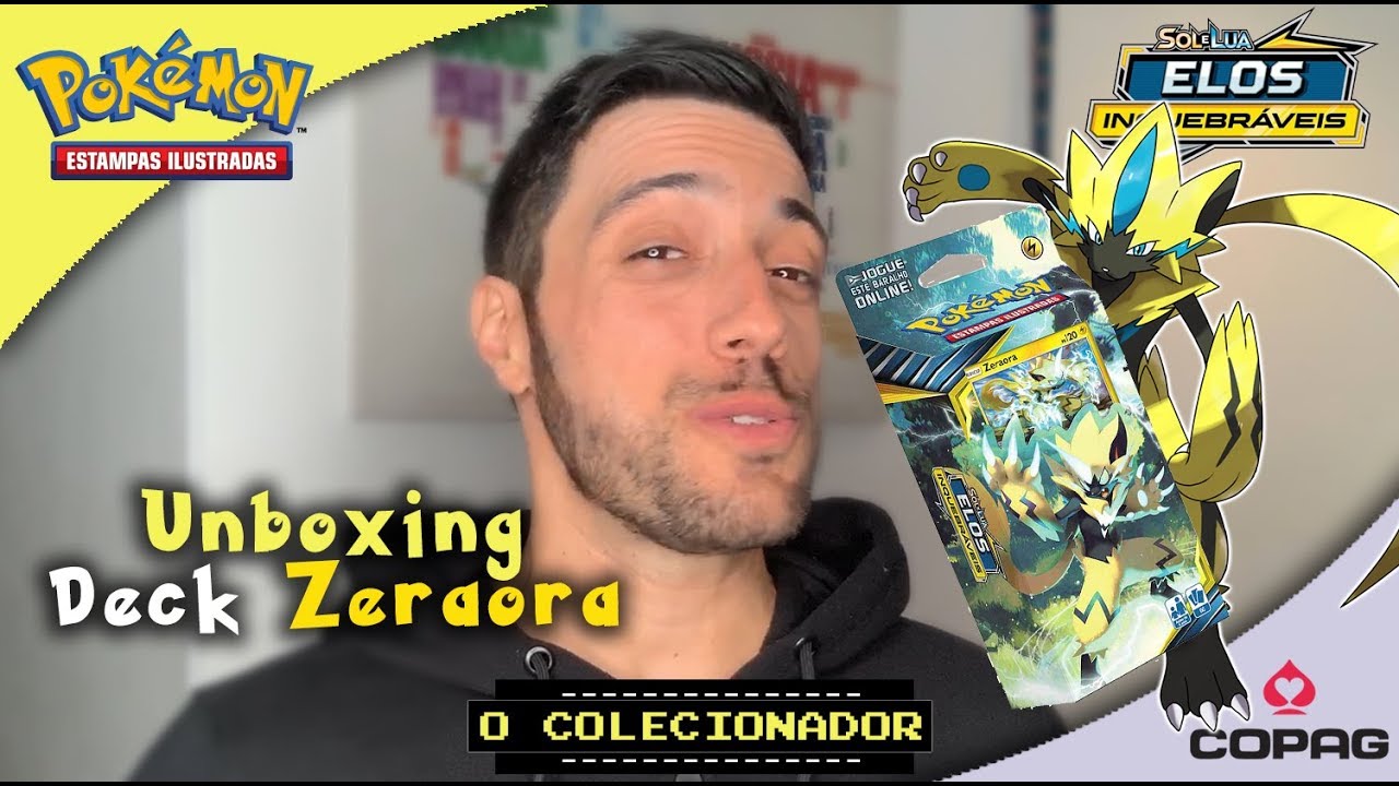 Pokemon Box Coleção de Batalha Vmax e V-Astro Deoxys ou Zeraora - Solo  Sagrado Cards