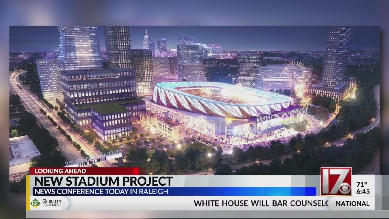 Officials to unveil plans for new Raleigh soccer stadium, development