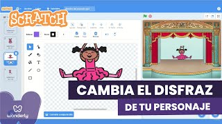 🚀  Curso de Scratch para niños: Cómo cambiar el disfraz de un personaje | Lección 14 screenshot 4
