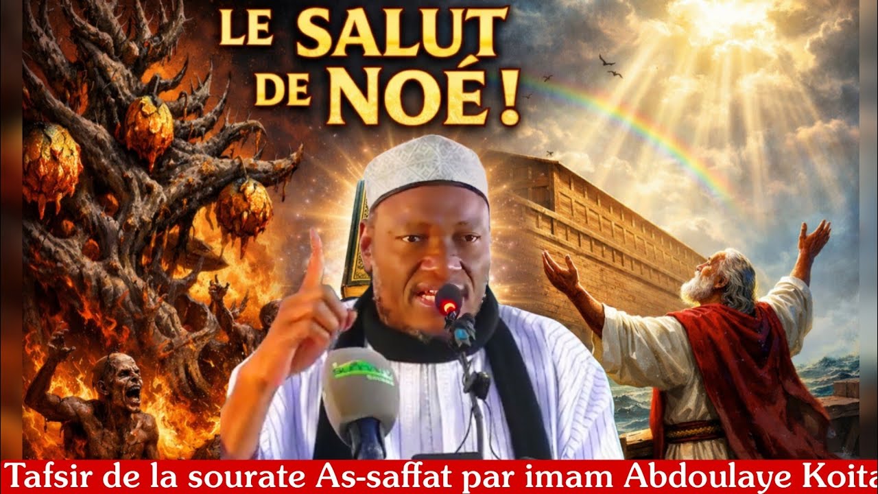 Tafsir de la sourate As-saffat par Imam Abdoulaye Koïta,les négateurs humiliés,les croyants sauvés