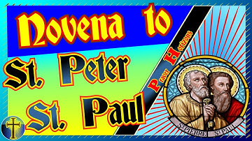The Novena To St. Peter And Paul