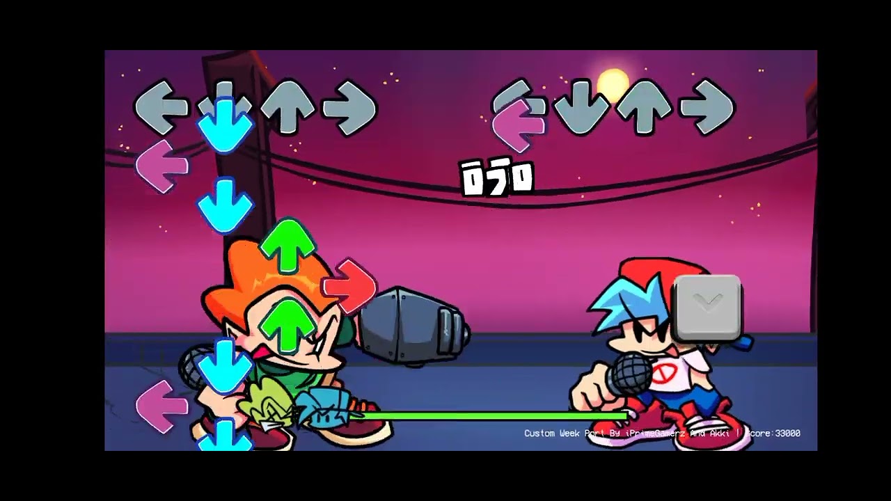 usando el debug menu en fnf para hacer canciones estupidamente ...