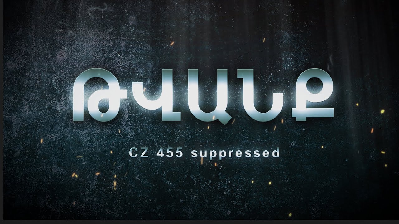 Թվանք - Հաղորդում #2 CZ 455 suppressed