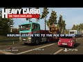 Heavy Cargo The Truck Simulator | PS5| Hauling Statue Tri To The Age Of Dinos #heavycargo #tox2 #ps5