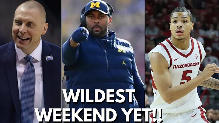 MORE bad news for Michigan football | Kentucky, Arkansas + Arizona highlight WILD hoops Saturday