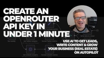 🔥 Create an OpenRouter API Key in Under 1 Minute For N8N Workflows