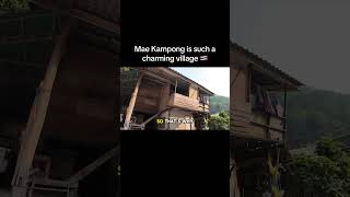 Mae Kampong is such a charming village 🇹🇭 #thailand #maekampong #chiangmai #thailandvlog #travel