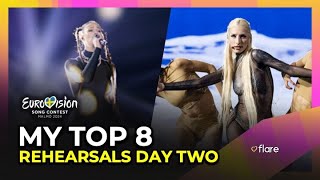 Eurovision 2024: Day 2 First Rehearsals - My Top 8 (Semi-Final 1)