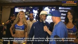 Mayweather - Guerrero: Floyd Mayweather Jr Grand Arrival