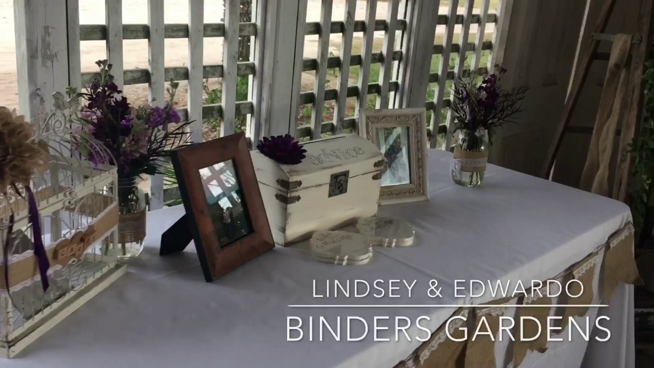 Binders Gardens Venue YouTube