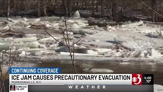 Ice jam prompts precautionary evacuation in Northern New York
