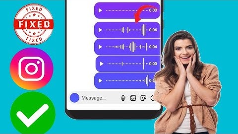 How To Fix Instagram Voice Message Not Sending Problem 2025 [100% Working]