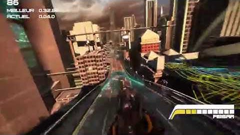 WipEout omega Queens Mall speedlap A class 0.32.70 RANK 1