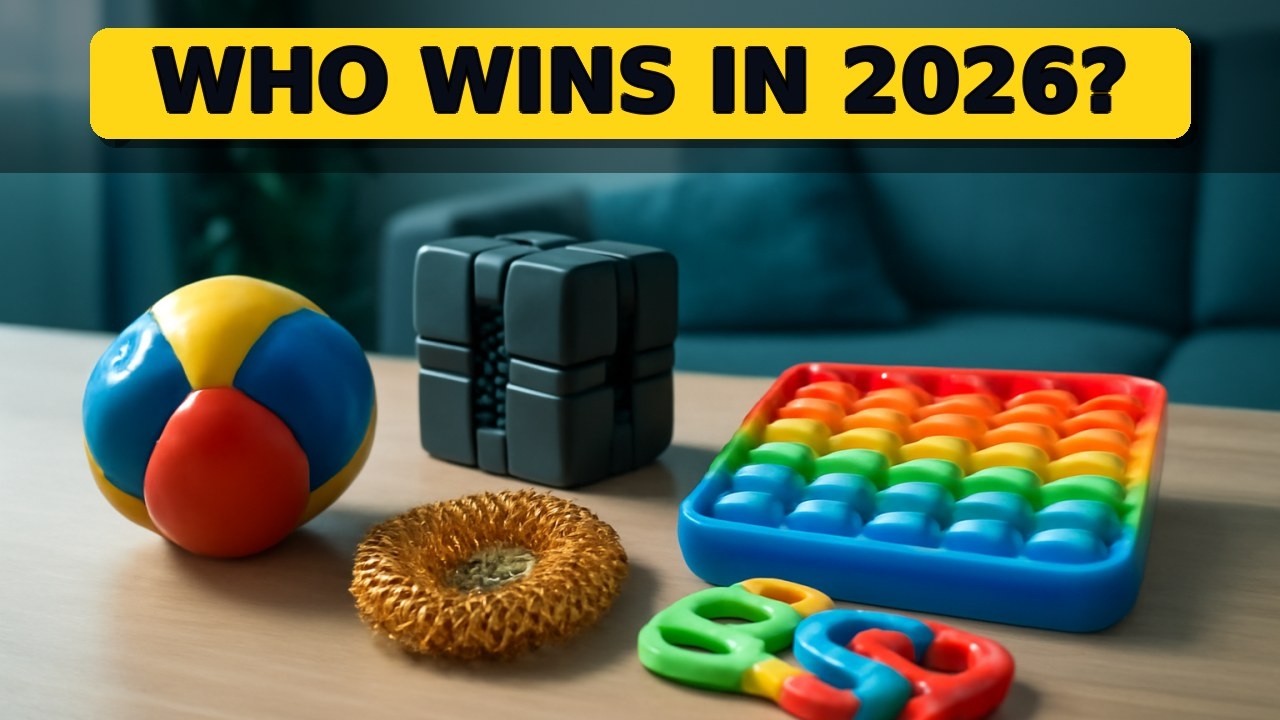 Top 5 Best Fidget Toys for Adults 2026 - Effective Stress Relief Tools