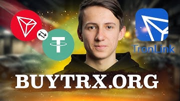 How to use buytrx.org with TronLink Wallet to get TRX (Tron)? #tron #trc20 #gas