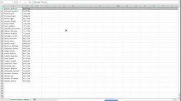 Monthly Birthday List in PowerTeacher Pro