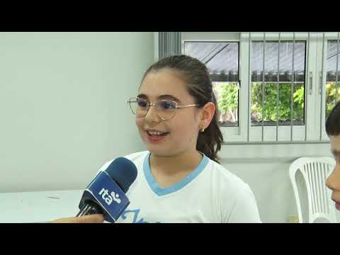 IZABEL RODRIGUES PARTICIPA DE UM BATE-PAPO SOBRE REPORTAGENS COM O 5º ANO DO IPEN