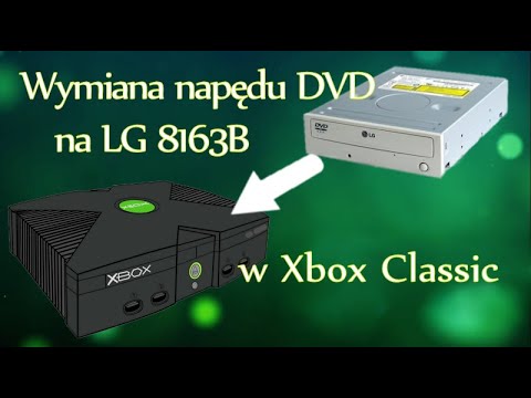 Krótki test #64 - Wymiana napedu DVD w Xbox Classic na LG GDR-8163B