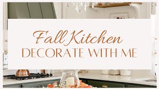 *NEW* FALL KITCHEN 2022 | FALL DECOR | DECORATE WITH ME | INTERIOR STYLING | FALL DECORATING