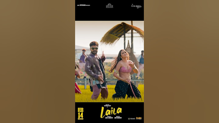 The folk beats of #OhoRathamma from #Laila is already Trending on Youtube