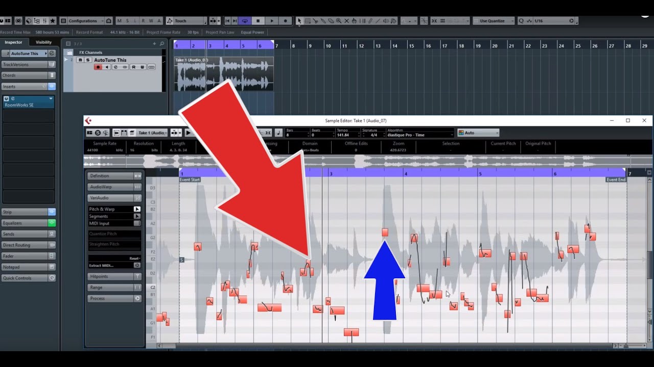 cubase pro 9.5 autotune