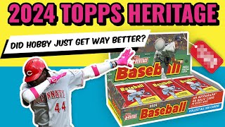 🚨PRODUCT PREVIEW🚨 2024 TOPPS HERITAGE BASEBALL PRINT RUN AND CHECKLIST BREAKDOWN!