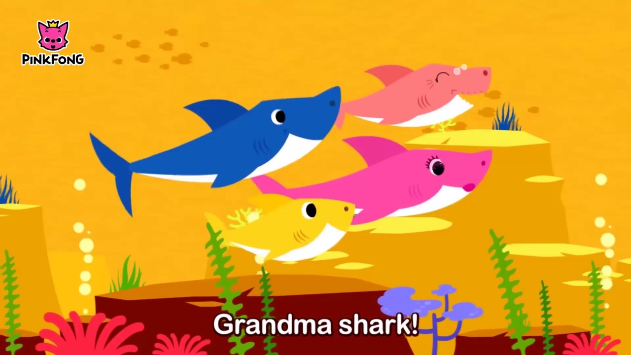 video phone lyrics Baby Shark but 1 second long