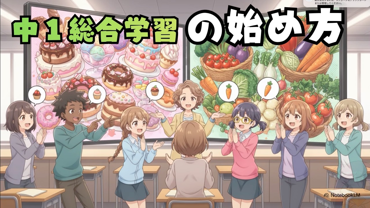 【中１】明日から始められる！総合的な学習の時間