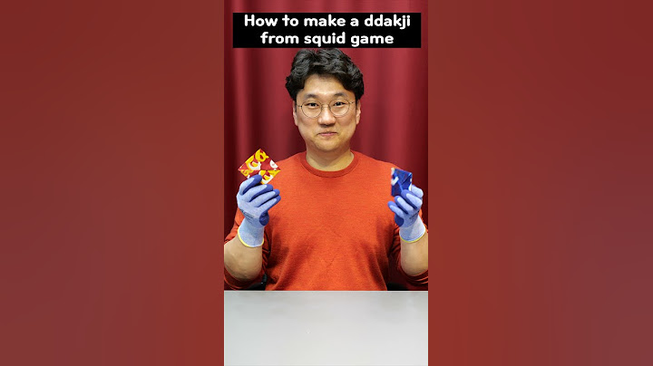 오징어게임 캔딱지 만들기 | CAN DIY | HOW TO MAKE A DDAKJI WITH A CAN