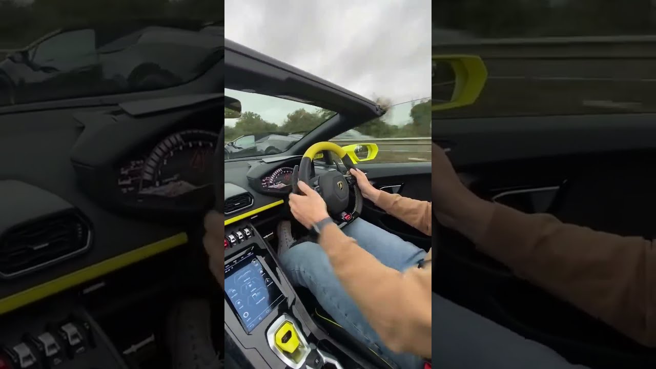 How NOT To Drive A Lambo Lamborghini Huracan Supercar