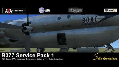 Advanced Metalic Materials for the A2A Simulations Accu-Sim Boeing 377 Stratocruiser