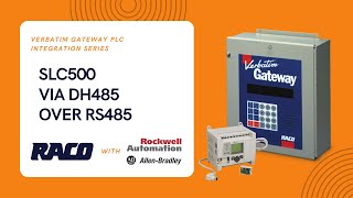 Integrating Allen Bradley SLC500 to Verbatim Gateway via DH485 over RS485