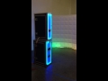 The Infinity LED Photobooth with White LED Wall Inflatable Back Drop