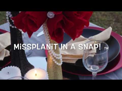Rose Blossom Wedding Centerpiece / DIY / How to Create A Rose Blossom Centerpiece Flash Back Snap