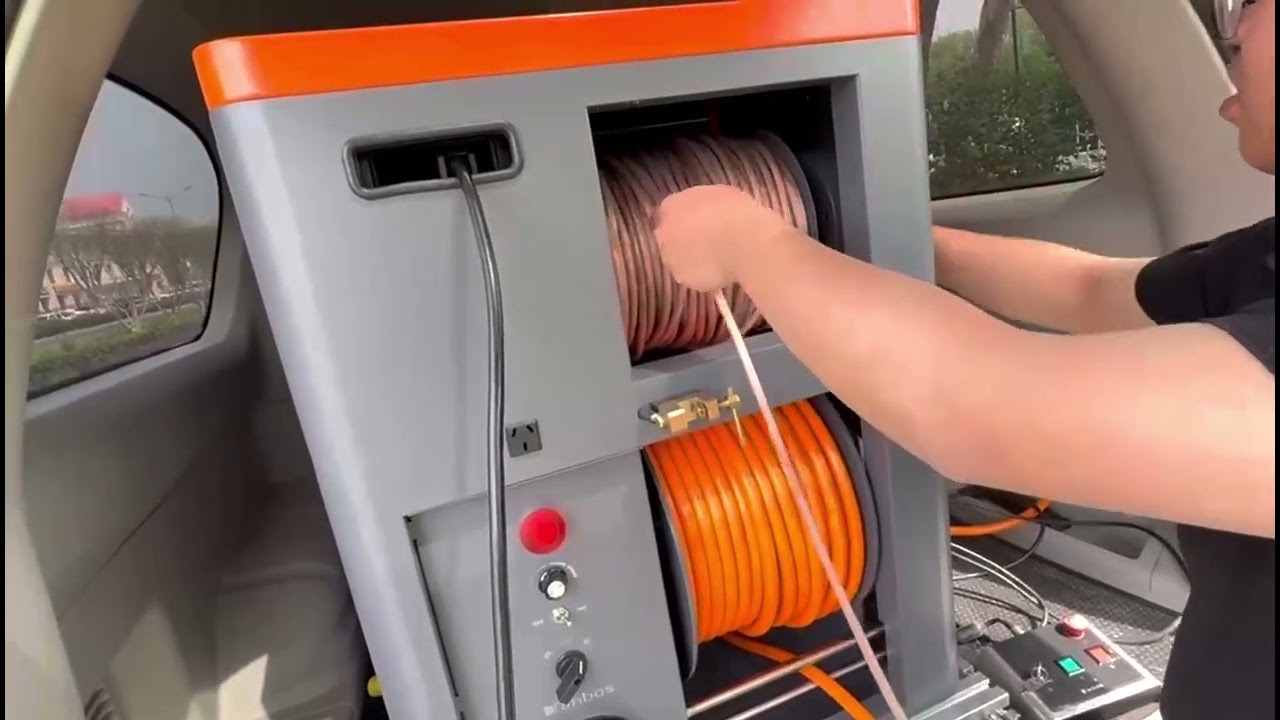 Operation of cable test van system(Tanbos TBS-1000)