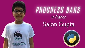 Progress Bars in Python | How to create them with tqdm module