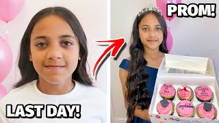TIANNA&#39;S LAST DAY OF SCHOOL! | GET READY FOR PROM!!