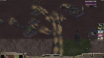 GLA vs GLA - Command & Conquer Generals Zero Hour - 2 vs 2 vs 2 vs 2 HARD Gameplay