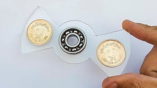 How To Make Fidget Spinner With Plastic Glass At Home | M SAQIB