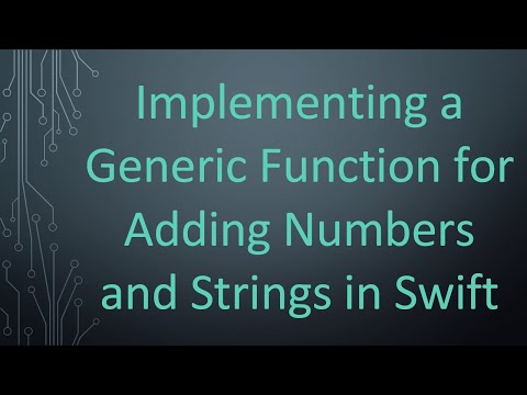 Implementing a Generic