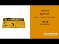 HUSTLER 727420 - DECAL DEFLECTOR SHIELD - HUSTLER genuine Part Number 727420