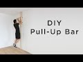 DIY Pull Up / Chin Up Bar | How to make a chin-up bar without a doorway