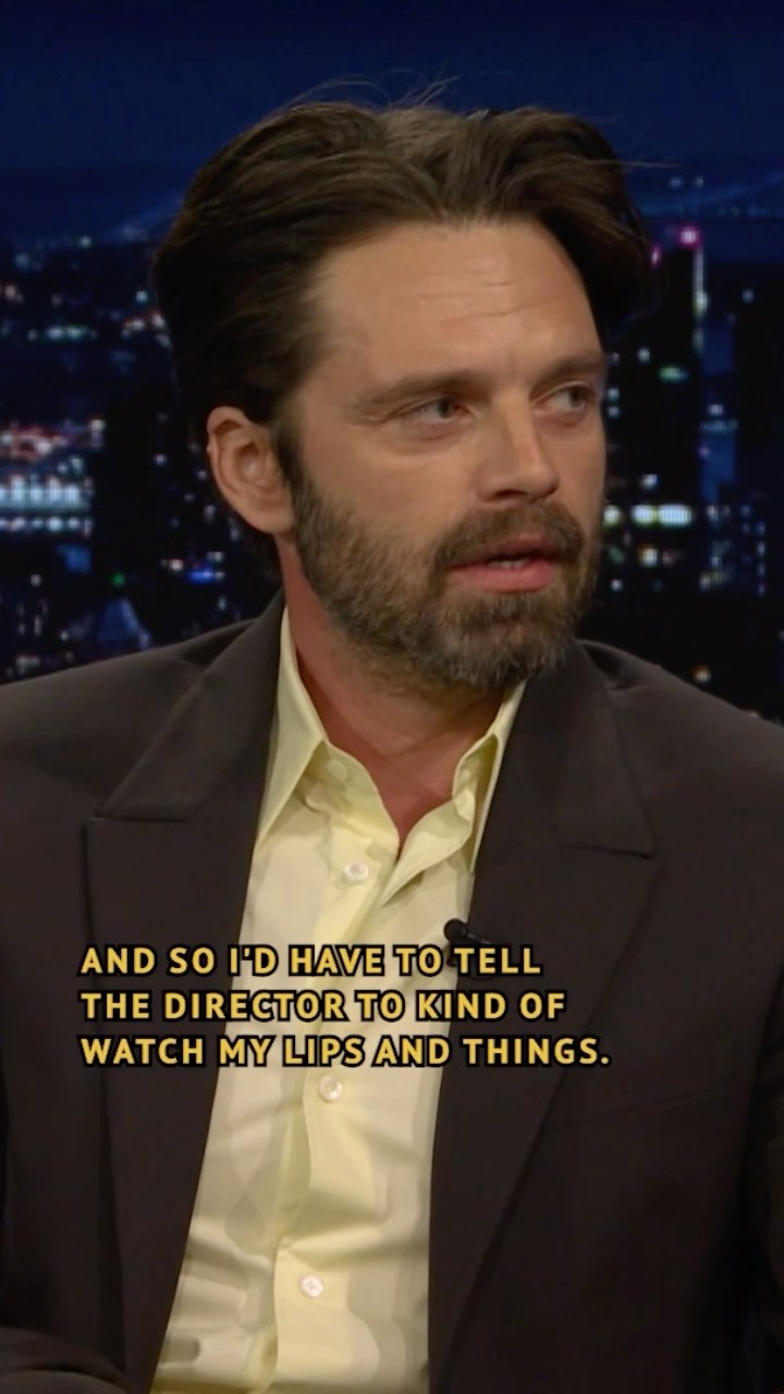 #SebastianStan talks about suiting up as #BuckyBarnes in #Thunderbolts* \u0026 #DonaldTrump!