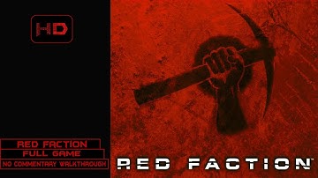 Red Faction | Full Game | Longplay Walkthrough No Commentary | [PC]