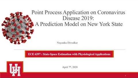 Point Process Application on Coronavirus Disease 2019: A Prediction Model on New York State
